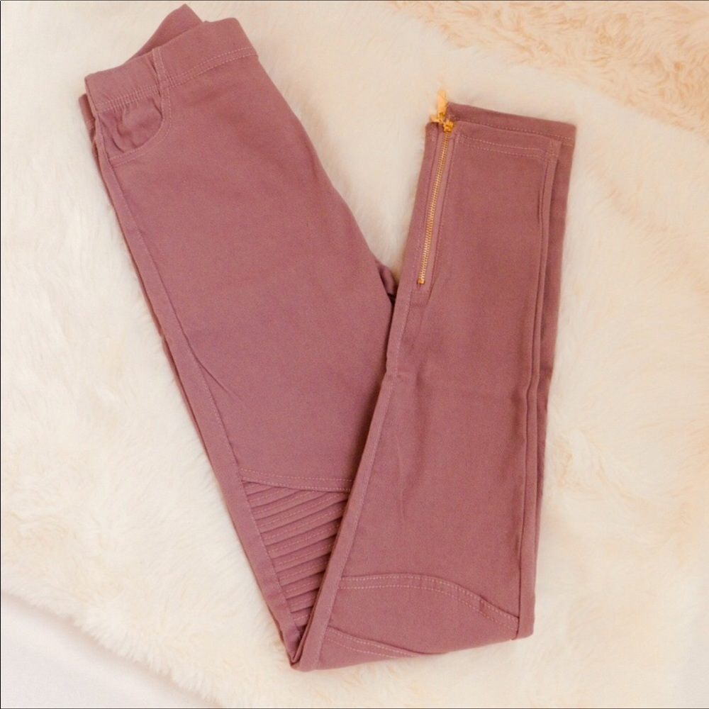 LAST 2 - 2x HP - Ankle Zip Moto Jeggings - Picture 2 of 2